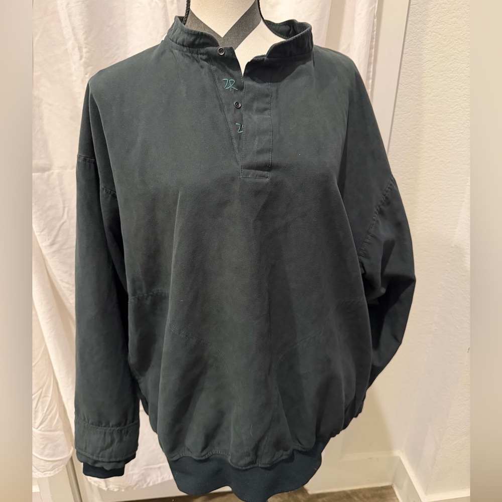Zero Restriction Dark Green Golf Pullover - image 1